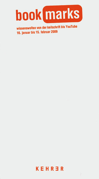 bookmarks - Georg Ruppelt, Frank-Thorsten Moll, Paolo Brenni, Anne-Katrin Henkel, Alexandra Lewendoski, Maria Marten, Nina Otto, Heike Palm, Bj&ouml;rn Schreier