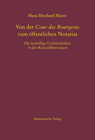 Von der Cour des Bourgeois zum öffentlichen Notariat