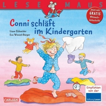 LESEMAUS 102: Conni schl&auml;ft im Kindergarten - Liane Schneider