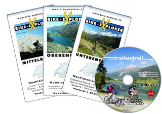 BIKE-EXPLORER Trail and Rail, Set inkl. GPS-Tracks