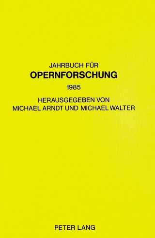 Jahrbuch für Opernforschung