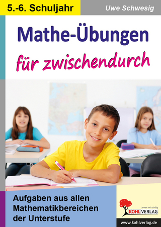Mathe-Übungen für zwischendurch / Klasse 5-6
