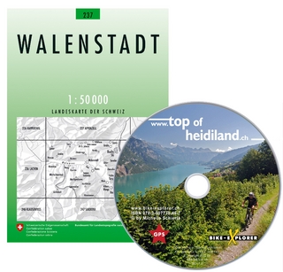 BIKE-EXPLORER Top of Heidiland, Set inkl. GPS-Tracks