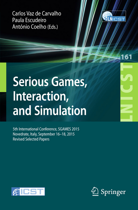 Serious Games, Interaction, and Simulation - 