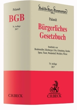 B&uuml;rgerliches Gesetzbuch