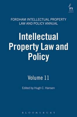 Intellectual Property Law and Policy