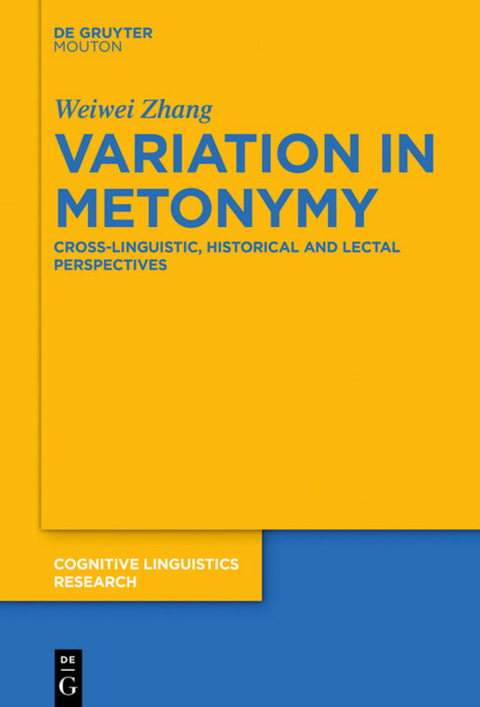 Variation in Metonymy - Weiwei Zhang