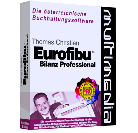 Eurofibu Bilanz 2024 Professional. Die &ouml;sterreichische Buchhaltungssoftware - Thomas Christian