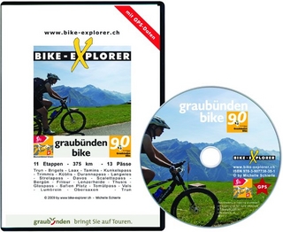 Bike-Explorer Graubünden Bike 90, CD-ROM inkl. GPS-Tracks