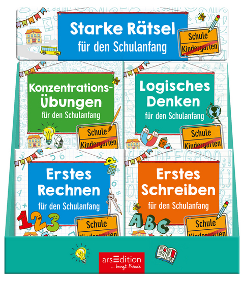 Display Starke R&auml;tsel f&uuml;r den Schulanfang