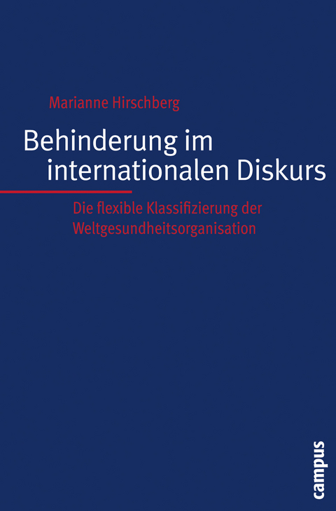Behinderung im internationalen Diskurs - Marianne Hirschberg