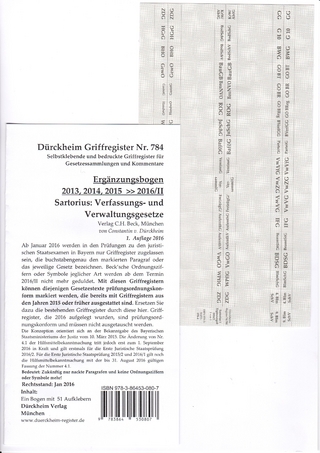 Sartorius (Ergänzungsbogen 2016/II)