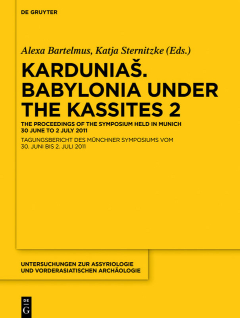 Kardunia&scaron;. Babylonia under the Kassites 2 - 