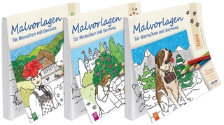 Paket Malvorlagen für Menschen mit Demenz