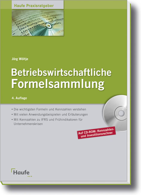 Betriebswirtschaftliche Formelsammlung - J&ouml;rg W&ouml;ltje