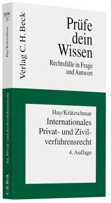 Internationales Privat- und Zivilverfahrensrecht - Peter Hay, Tobias Kr&auml;tzschmar