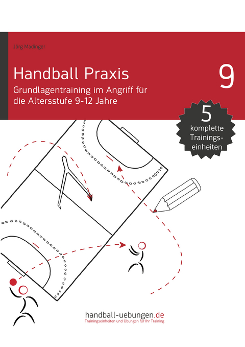 Handball Praxis 9 - Grundlagentraining im Angriff f&uuml;r die Altersstufe 9-12 Jahre - J&ouml;rg Madinger
