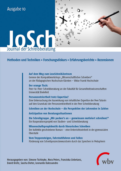 JoSch - Journal der Schreibberatung 02/2015 - 