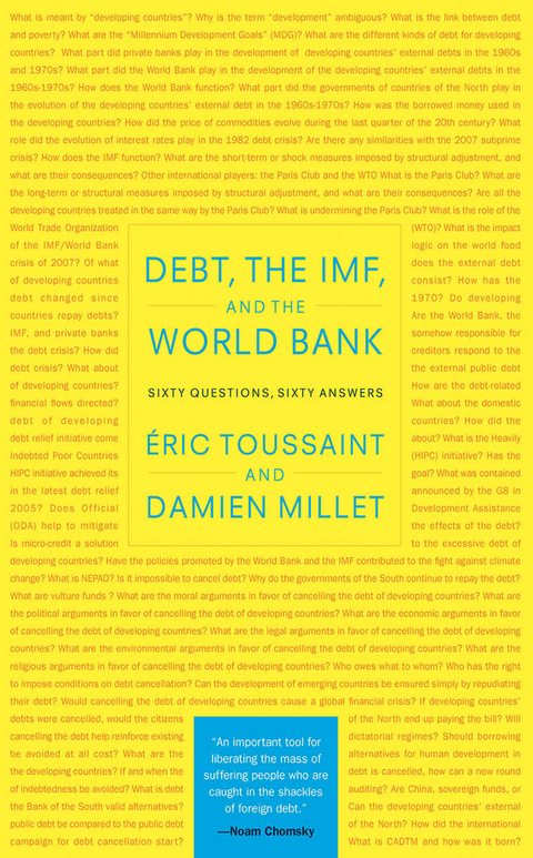 Debt, the IMF, and the World Bank -  Damien Millet,  Eric Toussaint