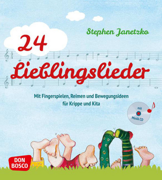 24 Lieblingslieder, Liederbuch, m. Audio-CD