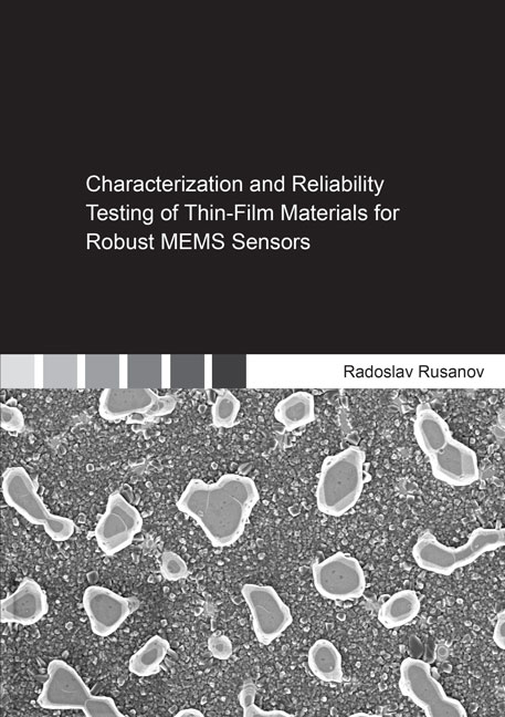 Characterization and Reliability Testing of Thin-Film Materials for Robust MEMS Sensors - Radoslav Rusanov
