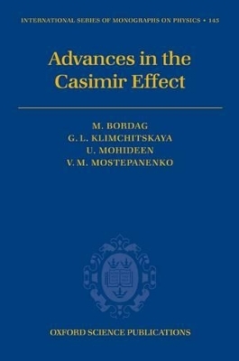 Advances in the Casimir Effect
