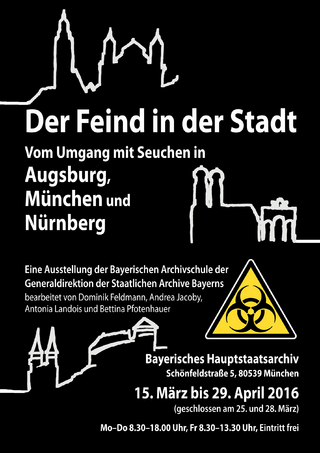 Der Feind in der Stadt. Krankheits- und Seuchenbekämpfung in Augsburg, München und Nürnberg