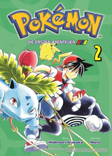 Pok&eacute;mon - Die ersten Abenteuer 02 - Hidenori Kusaka,  Mato
