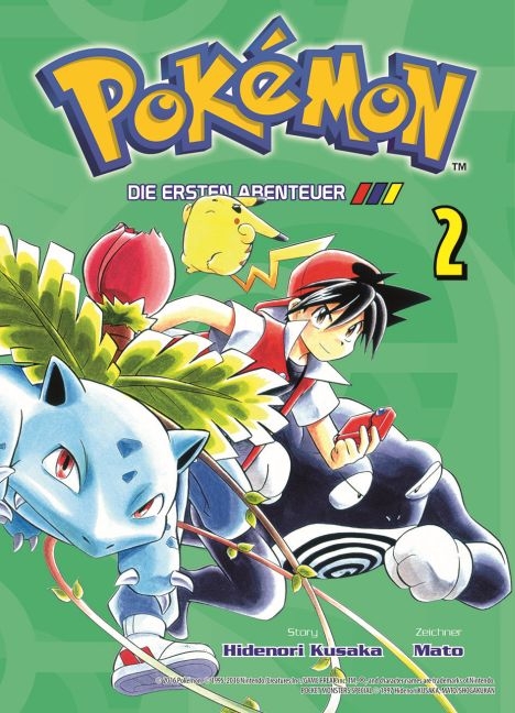 Pokémon - Die ersten Abenteuer 02 - Hidenori Kusaka,  Mato
