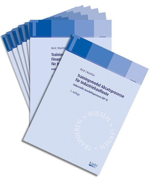 B&uuml;cherpaket Trainingsmodule f&uuml;r Industriekaufleute