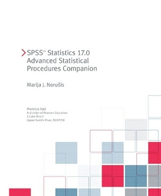 SPSS 17.0 Advanced Statistical Procedures Companion