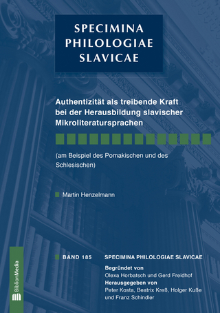 Authentizitaet als treibende Kraft bei der Herausbildung slavischer Mikroliteratursprachen