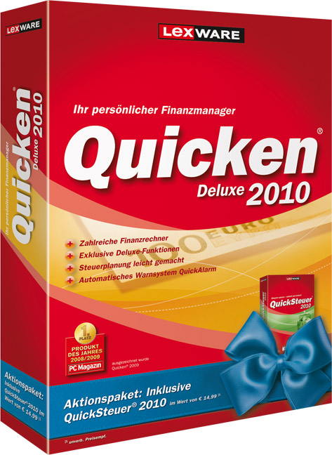 Quicken Deluxe 2010