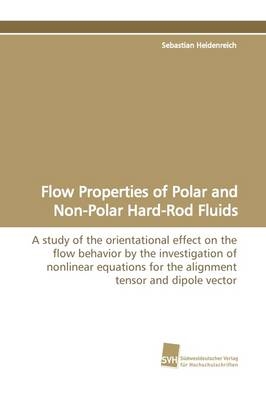 Flow Properties of Polar and Non-Polar Hard-Rod Fluids