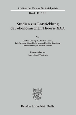 Die Zeit um den Ersten Weltkrieg als Krisenzeit der Ökonomen.