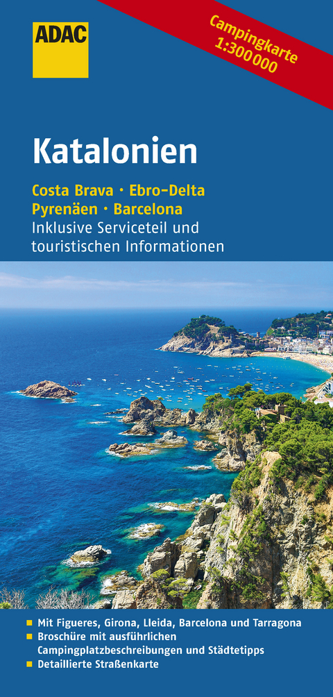 ADAC Campingkarte Katalonien