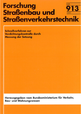 Schnellverfahren zur Verdichtungskontrolle durch Messung der Setzung