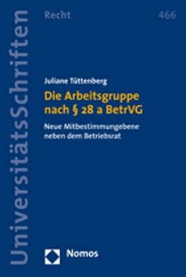 Die Arbeitsgruppe nach § 28 a BetrVG