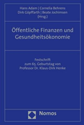 Öffentliche Finanzen und Gesundheitsökonomie