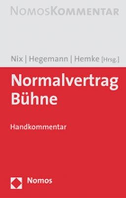 Normalvertrag B&uuml;hne - 