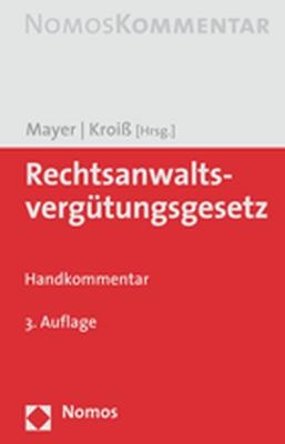 Rechtsanwaltsverg&uuml;tungsgesetz - 
