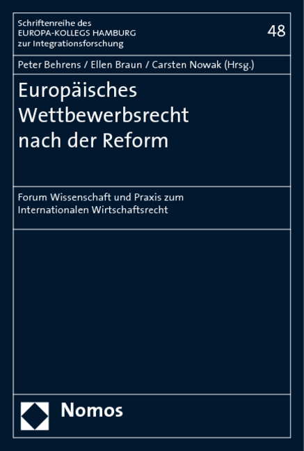Europ&auml;isches Wettbewerbsrecht nach der Reform - 