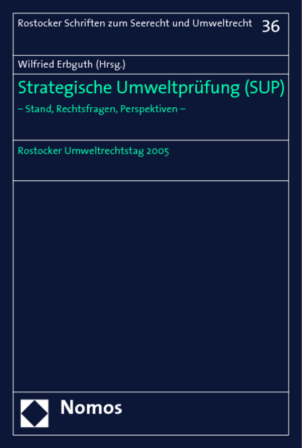 Strategische Umweltpr&uuml;fung (SUP) - 