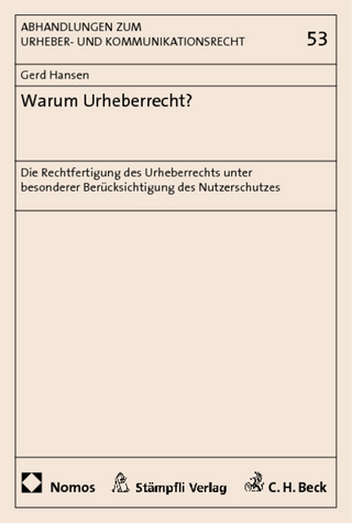 Warum Urheberrecht?