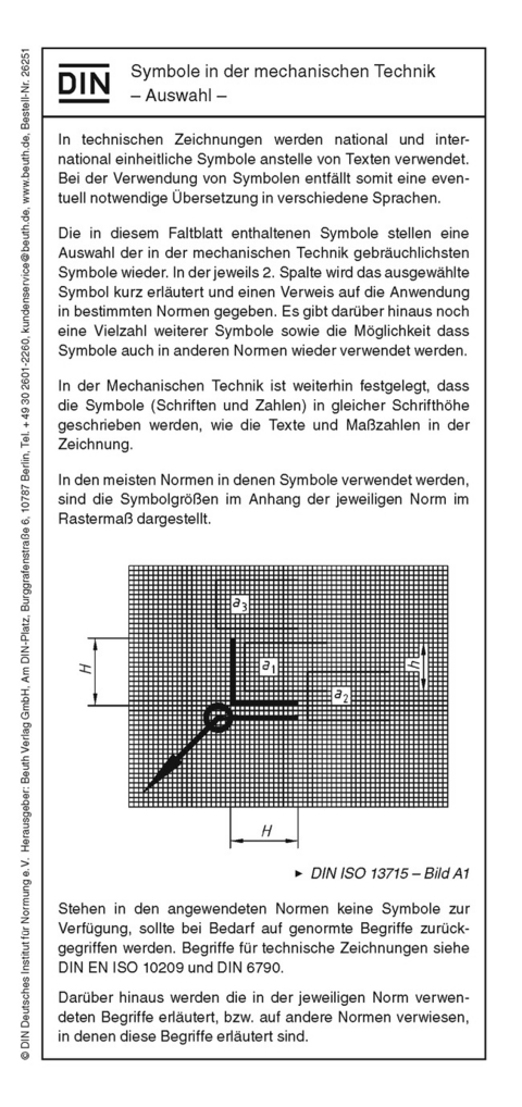 Symbole in der mechanischen Technik - Harry Bertschat