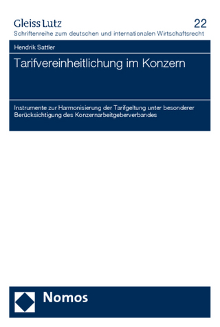 Tarifvereinheitlichung im Konzern