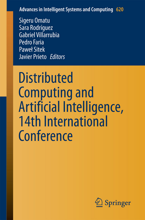 Distributed Computing and Artificial Intelligence, 14th International Conference - 