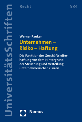 Unternehmen - Risiko - Haftung