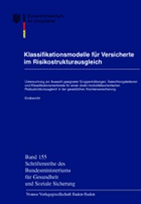 Klassifikationsmodelle für Versicherte im Risikostrukturausgleich