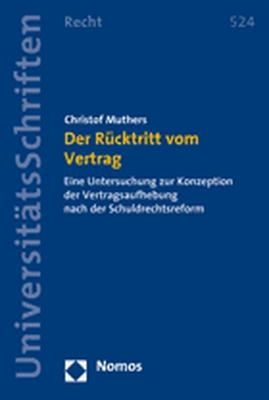 Der Rücktritt vom Vertrag